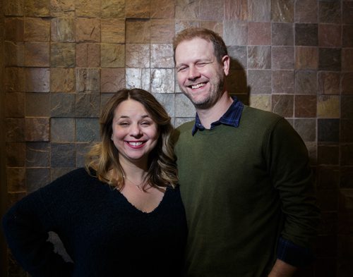 MIKE DEAL / WINNIPEG FREE PRESS
David Hein and Irene Sankoff,the creators of Come From Away, were in Winnipeg for the opening of the show at the Royal MTC which runs until February 3rd.
180105 - Friday, January 05, 2018.