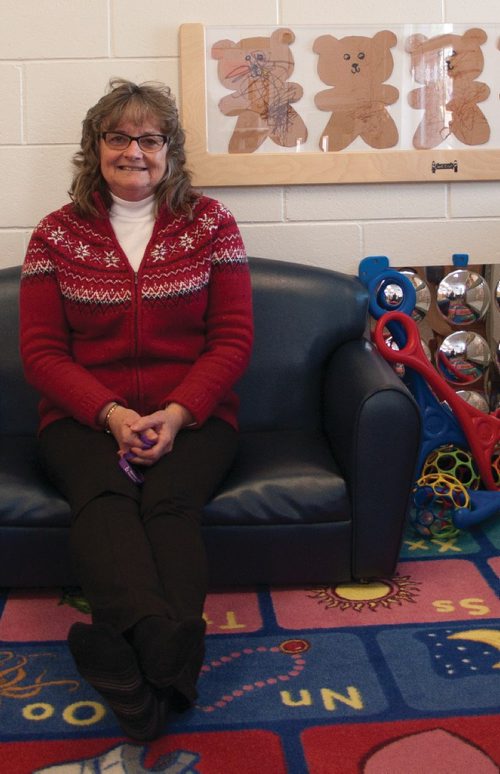 Canstar Community News Liz Bruce has been the director of the Wee Bairns Infant Care Inc., which operates out of Murdoch MacKay Collegiate, since the centre opened in 1991. She was recently one of 10 nominees for the Canadian Child Care Federation's Award of Excellence. (SHELDON BIRNIE/CANSTAR/THE HERALD)