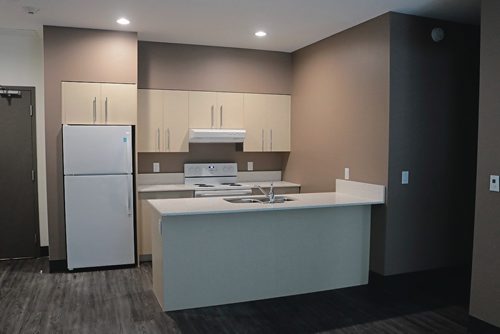 Canstar Community News Jan. 3, 2017 - Each suite at the Merchants Corner Housing has brand new kitchen appliances. (LIGIA BRAIDOTTI/CANSTAR COMMUNITY NEWS/TIMES)