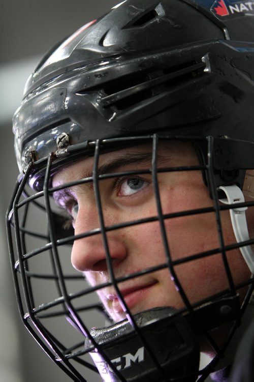 RUTH BONNEVILLE / WINNIPEG FREE PRESS

Feature Photos of skilled Bantam hockey player Carson Lambos at practice with team at Southdale Community Centre for an upcoming young stars feature.
Hes a highly touted defenseman who could go no 1 overall in the Western Hockey League bantam draft. 

Jan 16, 2018

