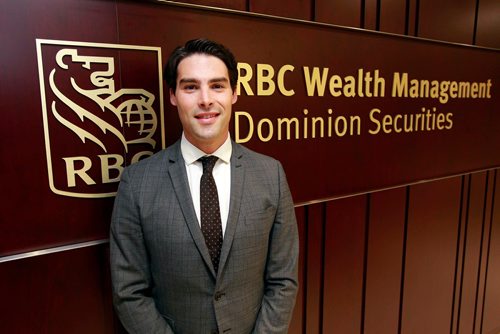 BORIS MINKEVICH / WINNIPEG FREE PRESS
Portrait of former hockey goalie Rejean Beauchemin at his RBC office at 201 Portage Ave. Mike Sawatzky story. January 18, 2018