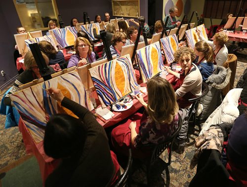 Urban Stable held its paint party fundraiser on Jan. 18, 2018 at Triple B's Bar and Billiards on Scurfield Boulevard. (See Social Page)