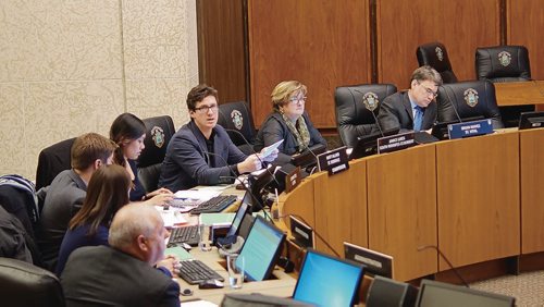 Canstar Community News Councillors meet for the Jan. 11 Riel Community Committee.