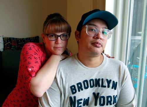 BORIS MINKEVICH / WINNIPEG FREE PRESS
From left, Sheena and Laudimere Baldo. In regards to the inadequate and unprofessional care Laudimere received while seeking medical treatment at Seven Oaks Hospital. Photographed in their apartment. Jane Gerster story. January 25, 2018