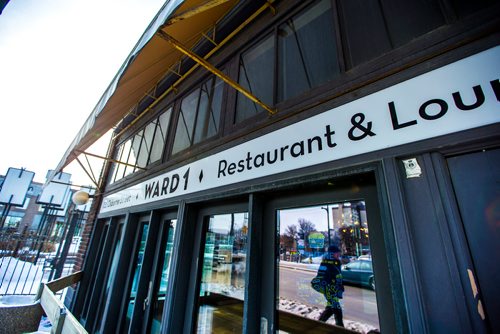 MIKAELA MACKENZIE / WINNIPEG FREE PRESS
Ward 1 restaurant on Osborne st. in Winnipeg, Manitoba on Tuesday, Feb. 6, 2018. 
180206 - Tuesday, February 06, 2018.