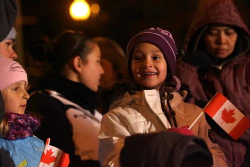 shantni fitzgerald - santa claus parade ruth bonneville/winnipeg free press