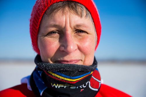 MIKAELA MACKENZIE / WINNIPEG FREE PRESS
Patti LeBlanc, cardiac athlete, trains in Winnipeg, Manitoba on Friday, Feb. 9, 2018. LeBlanc had been training for an ultra-marathon at 49 when she suffered a Spontaneous Coronary Artery Dissection. She is now back running, and advocating for women's heart health research and awareness.
180209 - Friday, February 09, 2018.