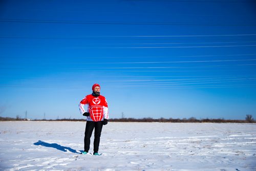 MIKAELA MACKENZIE / WINNIPEG FREE PRESS
Patti LeBlanc, cardiac athlete, trains in Winnipeg, Manitoba on Friday, Feb. 9, 2018. LeBlanc had been training for an ultra-marathon at 49 when she suffered a Spontaneous Coronary Artery Dissection. She is now back running, and advocating for women's heart health research and awareness.
180209 - Friday, February 09, 2018.