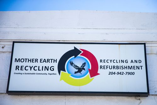 MIKAELA MACKENZIE / WINNIPEG FREE PRESS
The Mother Earth Recycling centre recycles things like electronics and mattresses, but also offers jobs and training to low income people to help get them on their feet in Winnipeg, Manitoba on Monday, Feb. 12, 2018. 
180212 - Monday, February 12, 2018.