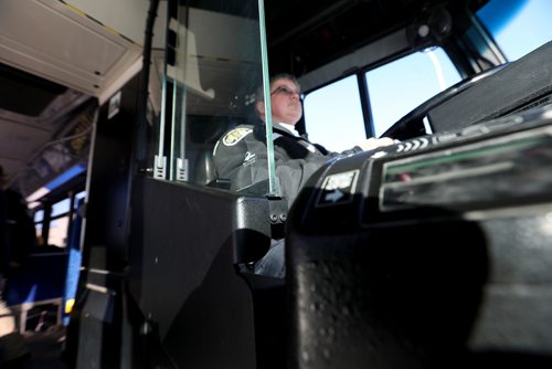 RUTH BONNEVILLE / WINNIPEG FREE 

PHOTOS of a new bus with glass shield installed to protect drivers.  
Why: Story on transit safety, one year after driver Irvine Jubal Fraser was murdered on shift


Jessica Botelho-Urbanski

FEB 12,2018