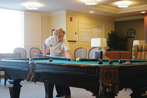 Canstar Community News Feb. 7, 2018 - Seniors at River Ridget Retirement Residence participate in the All Seniors Care 2018 Seniors Games. (LIGIA BRAIDOTTI/CANSTAR/TIMES)