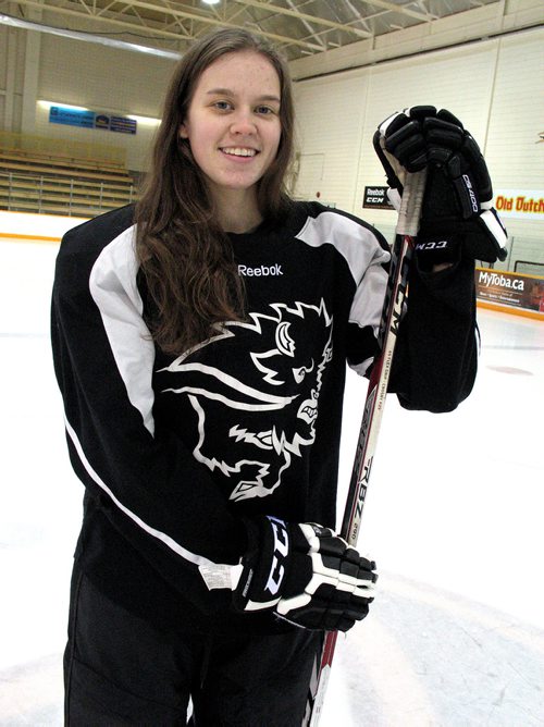 Canstar Community News Feb. 14, 2018 - Alanna Sharman was recently named the Bison Sports female athlete of the week. (FILE PHOTO BY SIMON FULLER)