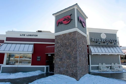 BORIS MINKEVICH / WINNIPEG FREE PRESS
For an Intersection piece on Winnipeg's 10 favourite chain restaurants. Red Lobster -1540 Portage Ave. Feb. 20, 2018