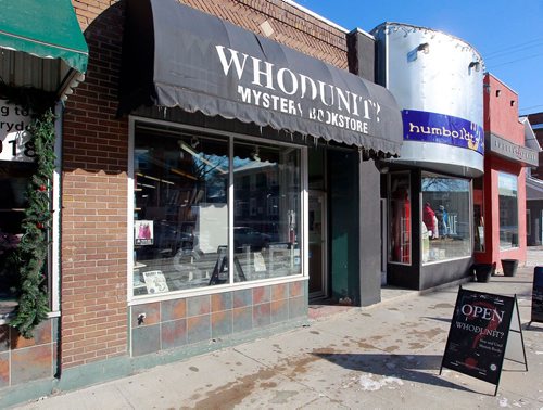 BORIS MINKEVICH / WINNIPEG FREE PRESS
Whodunit Mystery Book Store at 165 Lilac Street. DAVE SANDERSON STORY. Feb. 22, 2018