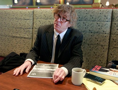 BORIS MINKEVICH / WINNIPEG FREE PRESS
Doug Wilson, potential Winnipeg mayoral candidate and former mayor of Morden, is photographed at Grace Café/Winnipeg city hall. ALDO SANTIN STORY. Feb. 26, 2018