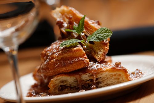 JOHN WOODS / WINNIPEG FREE PRESS
Beignet at Kevin's restaurant   Monday, February 26, 2018.