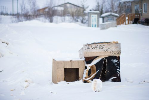 MIKAELA MACKENZIE / WINNIPEG FREE PRESS
Chemawawin First Nation Reserve, Manitoba on Sunday, Feb. 25, 2018. 
180225 - Sunday, February 25, 2018.