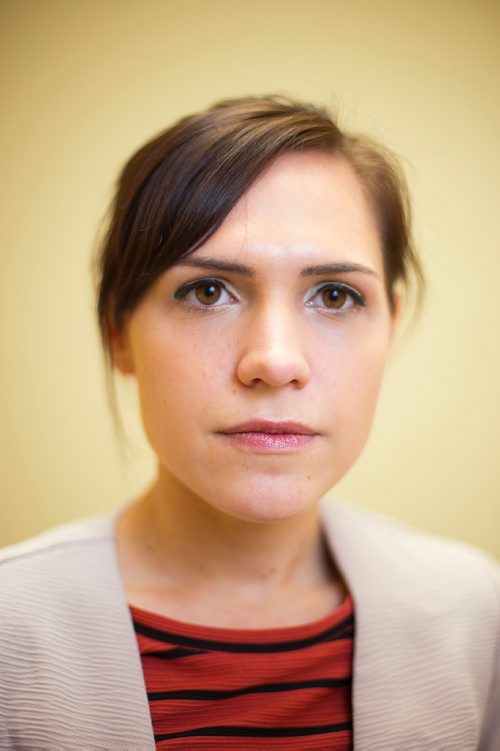 MIKAELA MACKENZIE / WINNIPEG FREE 
Current Liberal MLA Cindy Lamoureux poses for a portrait at the legislature in Winnipeg, Manitoba on Thursday, March 1, 2018.
180301 - Thursday, March 01, 2018.