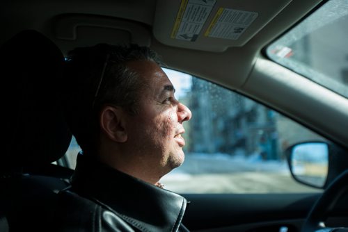 MIKAELA MACKENZIE / WINNIPEG FREE 
TappCar driver Ricardo Goncalves takes us on his fourth ride of the day in Winnipeg, Manitoba on Friday, March 2, 2018.
180302 - Friday, March 02, 2018.