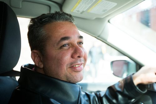 MIKAELA MACKENZIE / WINNIPEG FREE 
TappCar driver Ricardo Goncalves takes us on his fourth ride of the day in Winnipeg, Manitoba on Friday, March 2, 2018.
180302 - Friday, March 02, 2018.