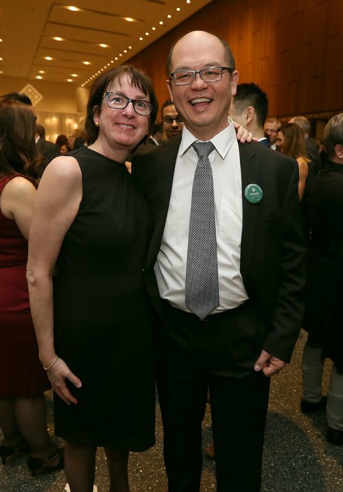 JASON HALSTEAD / WINNIPEG FREE PRESS

L-R: Jesslyn Tan and Dr. Larry Tan at the Health Sciences Centre Foundation's Savour Italy fundraiser on Feb. 24, 2018 at the RBC Convention Centre Winnipeg. (See Social Page)