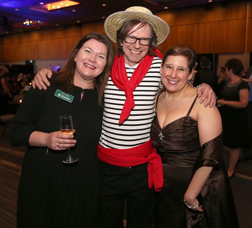 JASON HALSTEAD / WINNIPEG FREE PRESS

L-R: Annette Frost (HSC Foundation), Don Pharoah and Monique Levesque-Pharoah (HSC Foundation) at the Health Sciences Centre Foundation's Savour Italy fundraiser on Feb. 24, 2018 at the RBC Convention Centre Winnipeg. (See Social Page)