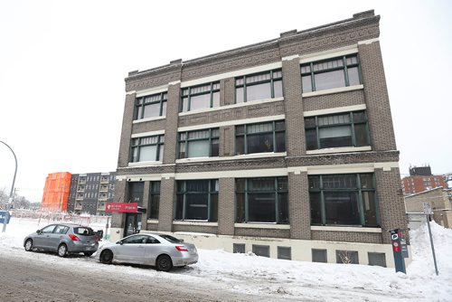 JOHN WOODS / WINNIPEG FREE PRESS
Photo of 319 Elgin and adjacent property which is the future home of the Red Cover Innovation Centre photographed Monday, March 5, 2018. Project may be delayed by the province which may affect federal funding.