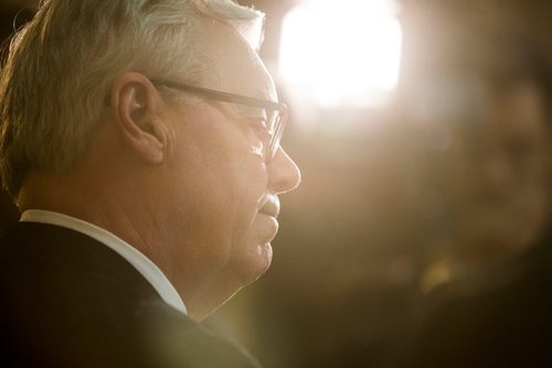 MIKAELA MACKENZIE / WINNIPEG FREE PRESS
Greg Selinger on his last day at the Legislature in Winnipeg, Manitoba on Wednesday, March 7, 2018.
180307 - Wednesday, March 07, 2018.