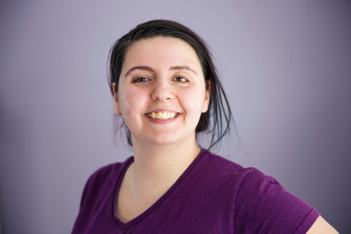 MIKAELA MACKENZIE / WINNIPEG FREE PRESS
Nadine Peloquin, owner of Hocus Pocus Pies & Dice, poses for a portrait in her home in St. Vital in Winnipeg, Manitoba on Wednesday, March 7, 2018.
180307 - Wednesday, March 07, 2018.