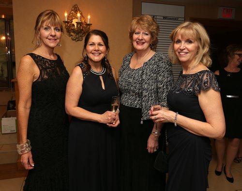 JASON HALSTEAD / WINNIPEG FREE PRESS

L-R: Mood Disorders Association of Manitoba gala committee member Charlotte Sytnyk, award recipient Mary Ann Baynton, Tara Snider (Mood Disorders Association of Manitoba executive director) and Bev Geddes at the Mood Disorders Association of Manitoba's In the Mood 2018 gala on Feb. 24, 2018 at the Fort Garry Hotel. (See Social Page)