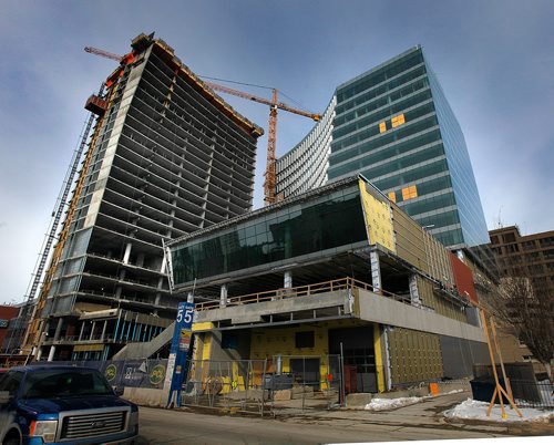 PHIL HOSSACK / WINNIPEG FREE PRESS - True North Square. MARCH 13, 2018