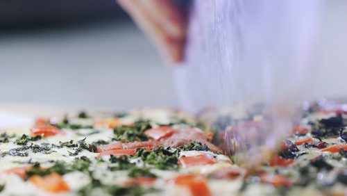 MIKAELA MACKENZIE / WINNIPEG FREE PRESS
Pizza at the Santa Anna pizzeria in Winnipeg, Manitoba on Wednesday, March 14, 2018.
 Mikaela MacKenzie / Winnipeg Free Press 14, 2018.