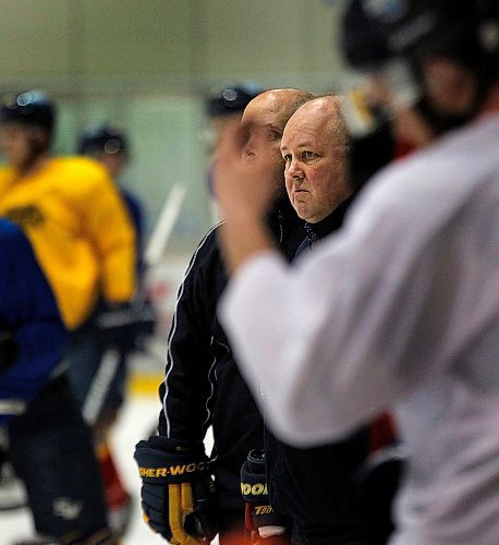 PHIL HOSSACK / WINNIPEG FREE PRESS - Winnipeg Blues Head Coach Billy Kean. See story. - March 21, 2018
