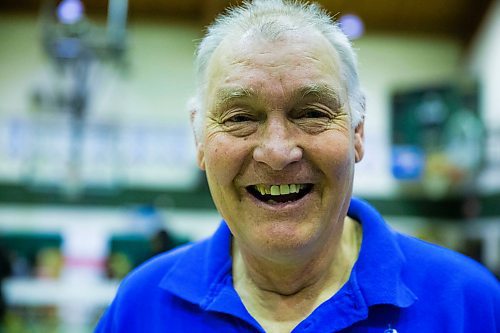 MIKAELA MACKENZIE / WINNIPEG FREE PRESS
Herb Reynolds, chairman of the planning committee for the Manitoba Robot Games poses for a portrait at the games at the Technical Vocational High School in Winnipeg on Saturday, March 24, 2018.
Mikaela MacKenzie / Winnipeg Free Press 24, 2018.
