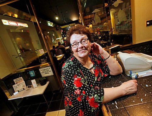 PHIL HOSSACK / WINNIPEG FREE PRESS - Jean Giesbrecht has been with the Marigold restaurant for 35 yrs, now the location in St James on Portage avenue is closing....see story. - March 29, 2018