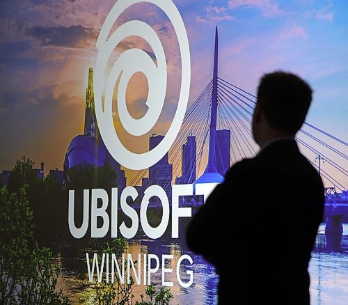 TREVOR HAGAN / WINNIPEG FREE PRESS
Ubisoft Canada CEO Yannis Mallat, announcing upcoming plans to open a studio in Winnipeg, Friday, April 6, 2018.