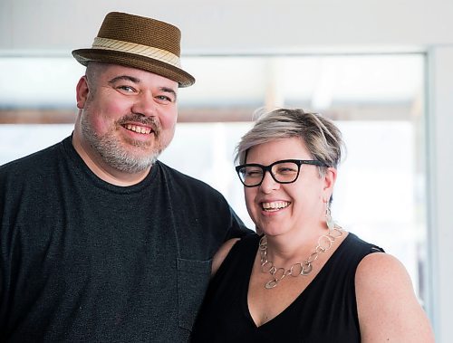 MIKAELA MACKENZIE / WINNIPEG FREE PRESS
Owners Alexander (left) and Danielle Svenne at Little Goat restaurant in Winnipeg on Friday, April 13, 2018. 
Mikaela MacKenzie / Winnipeg Free Press 2018.