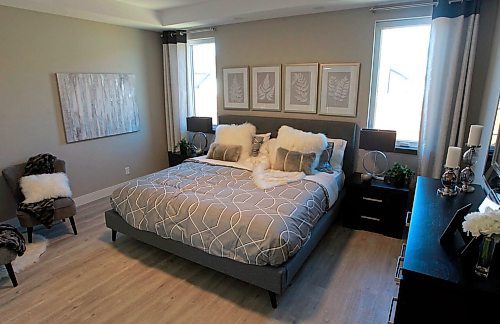 BORIS MINKEVICH / WINNIPEG FREE PRESS
NEW HOMES - 6 Wildflower Way in Sage Creek. Master bedroom. TODD LEWYS STORY. April 16, 2018