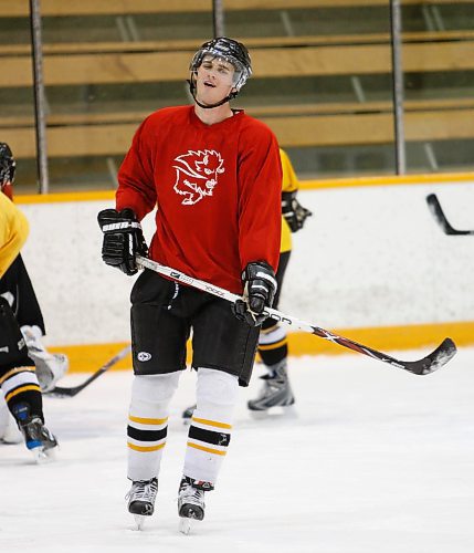 BORIS MINKEVICH / WINNIPEG FREE PRESS  081218 Feature pic of new U of M Bisons men&#x2019;s hockey player Greg Beller who has transferred from the Ivy League School, Yale.