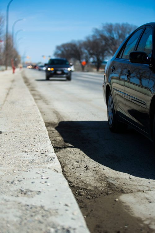 MIKAELA MACKENZIE / WINNIPEG FREE PRESS
Empress Street was named the worst road by CAA in Winnipeg on Thursday, April 26, 2018. 
Mikaela MacKenzie / Winnipeg Free Press 2018.