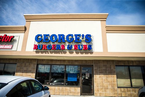 MIKAELA MACKENZIE / WINNIPEG FREE PRESS
George's Burgers & Subs were given a mere month's notice after being in the location for 24 years in Winnipeg on Thursday, April 26, 2018.
Mikaela MacKenzie / Winnipeg Free Press 2018.