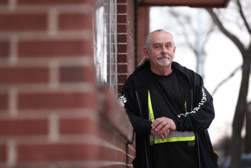 RUTH BONNEVILLE / WINNIPEG FREE PRESS

Volunteer Column
Portrait of Michael Thiessen a volunteer with the Bear Clan for the May 6th edition.  Photo taken outside 472 Selkirk Ave.  



May 02,  2018
