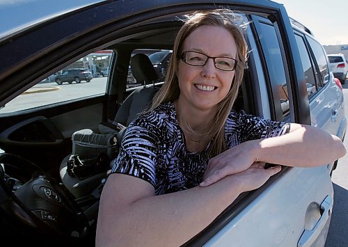 PHIL HOSSACK / WINNIPEG FREE PRESS - Nurse Practitioner Diane Gudmundson poses in her vehicle/mobile nursing office Friday. See Jane Gerter's story.  - May 4, 2018