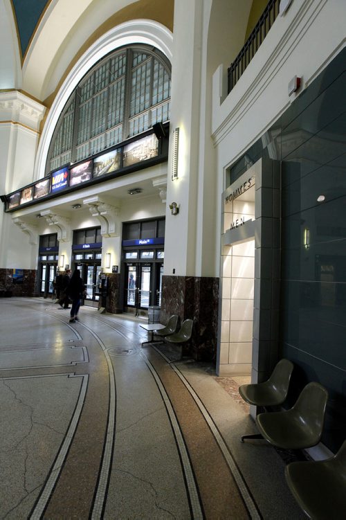 PHIL HOSSACK / WINNIPEG FREE PRESS -  Union Station, see story re: Public toilets.  - MAY 8, 2018.