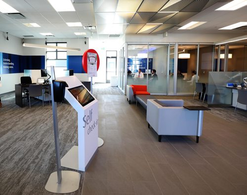 RUTH BONNEVILLE / WINNIPEG FREE PRESS


BMO opens first smart branch in Canada
near Bridgwater on North Town Road.


(They have opened about a dozen already in Chicago that feature a smaller footprint and all sorts of digital experiences  but bankers are always on-site).

 
Martin Cash  | Business Reporter/ Columnist

May 09,  2018
