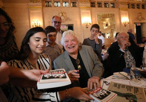 RUTH BONNEVILLE / WINNIPEG FREE PRESS

Legendary Winnipeg Jets Player, Bobby Hull, autographs books at the WHA Jets luncheon at the Fort Garry Hotel three-day reunion on the 40 anniversary of the 1977-78 Avco Cup-winning Winnipeg Jets.

See Kevin Rollason story 

May 12,  2018
