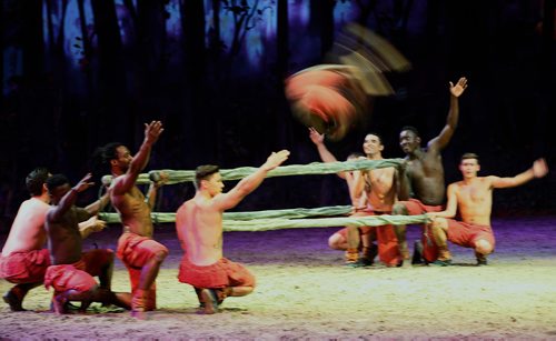 JOHN WOODS / WINNIPEG FREE PRESS
Performers entertain at the Cavalia Odysseo Tuesday, May 15, 2018.