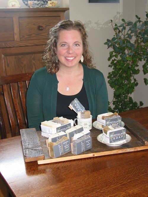 Canstar Community News May 16, 2018 - Cori Narine operates Northland Soap, selling her handmade unscented soaps, from her home in Headingley. (ANDREA GEARY/CANSTAR COMMUNITY NEWS)