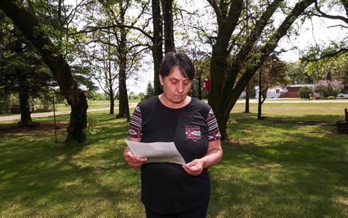 MIKE DEAL / WINNIPEG FREE PRESS
Linda Berard at her home near Portage La Prairie talks about her daughter, Margaret Marie Berard, who recently died from an Oxi overdose.  
180524 - Thursday, May 24, 2018.