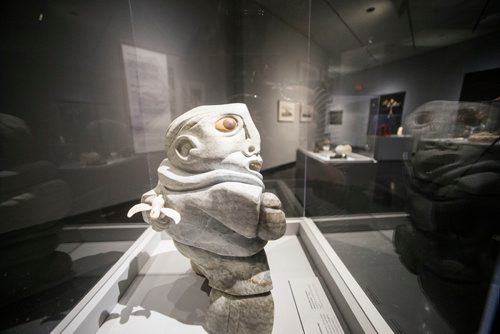 MIKAELA MACKENZIE / WINNIPEG FREE PRESS
SakKijâjuk, a new exhibit of Labrador Inuit art at the Winnipeg Art Gallery in Winnipeg on Friday, May 25, 2018.  
Mikaela MacKenzie / Winnipeg Free Press 2018.